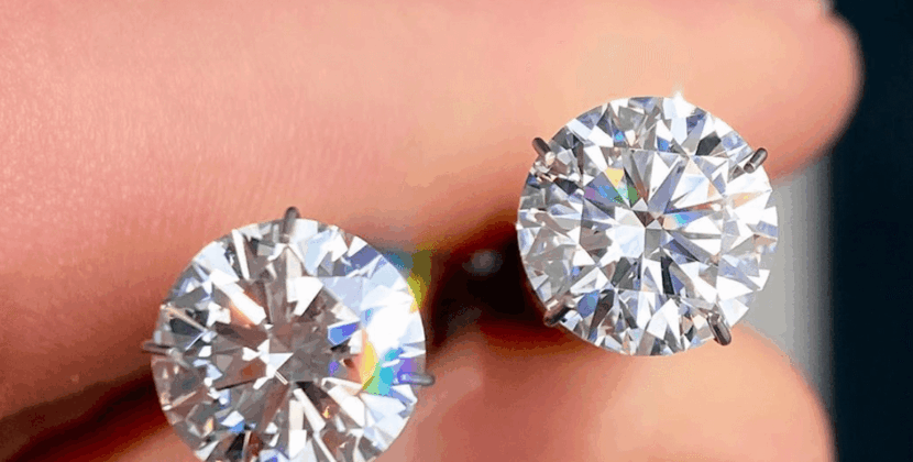 Comparatif des bagues de mariage : diamant vs moissanite